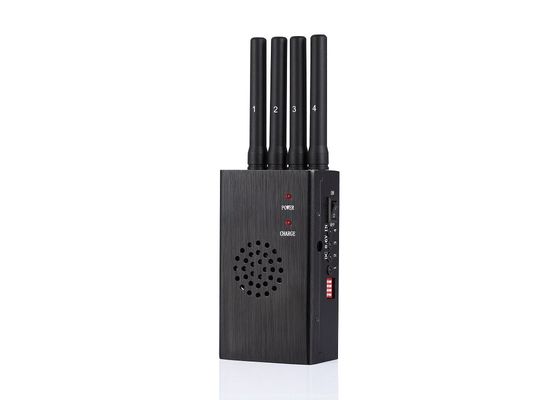 Remote Control Portable Handheld Mobile Phone Signal Jammer 5 Bands