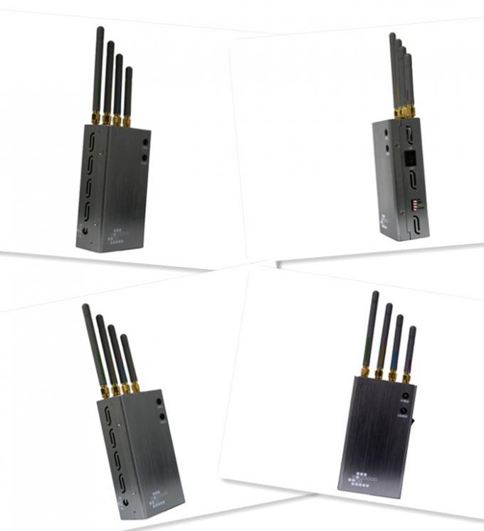 3G Mobile Phone GPS Signal Jammer Portable With 10m Jamming Range