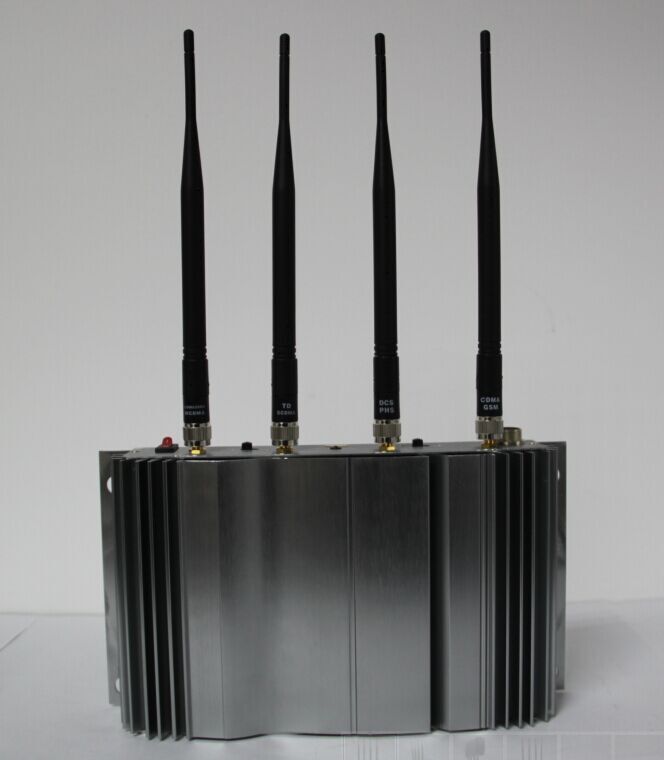 3G Cell Phone Signal Jammer With 4 Antenna EST808A