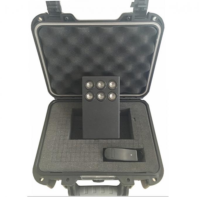 Hidden wireless microphone jammer / Metal Audio Signal Jammer Black