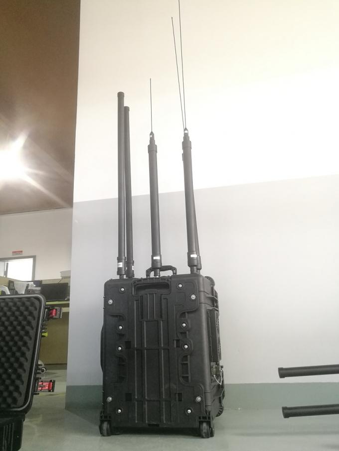 Portable high power remote control bomb jammer RadioControlled